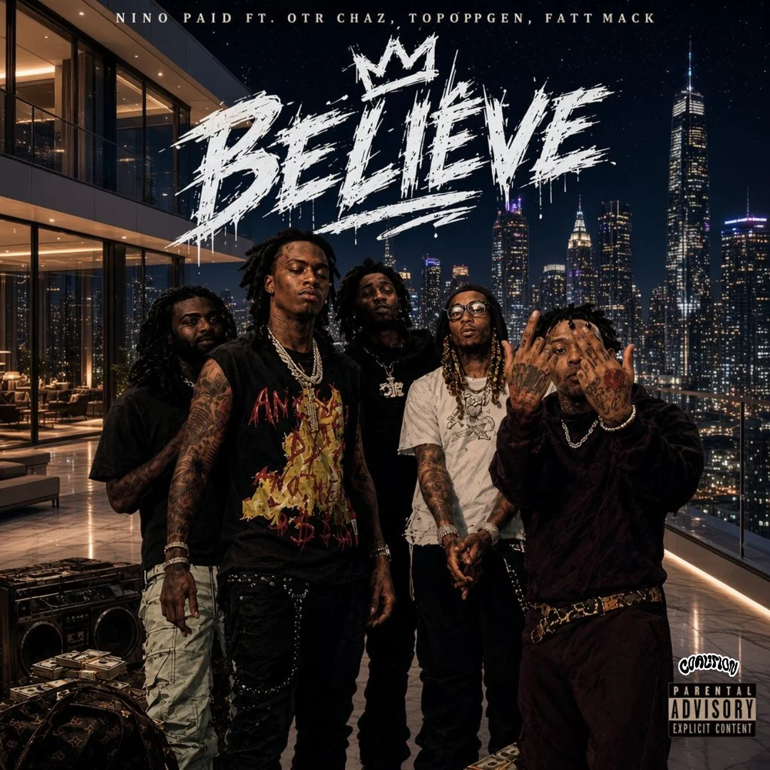 Nino Paid Believe official cover art