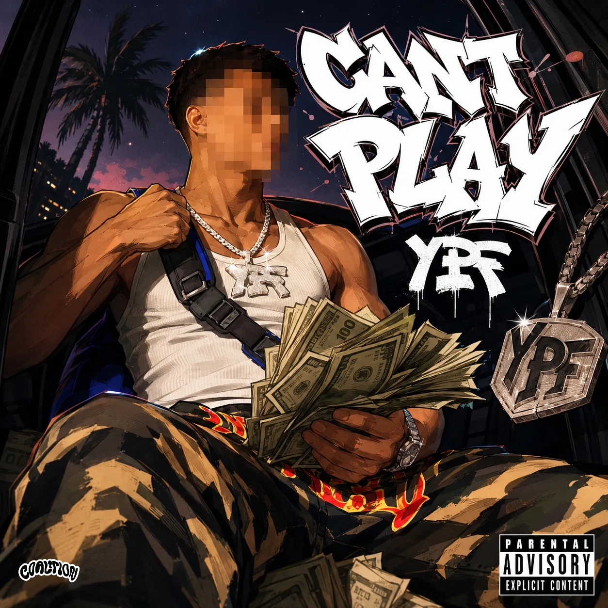 YPF Can't Play artwork
